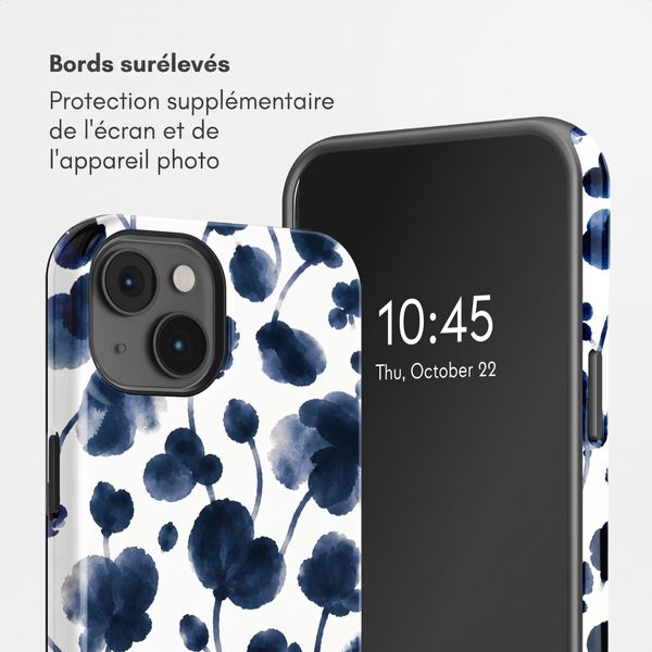 Selencia Coque arrière Vivid avec MagSafe Apple iPhone 14 - Midnight Blossom