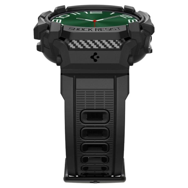 Spigen Coque Rugged Armor™ Pro Samsung Galaxy Watch Ultra (2024/2025) - Matte Black