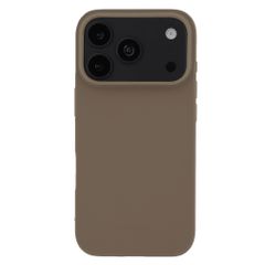 imoshion Coque Couleur Apple iPhone 18 Pro / 17 Pro - Marron