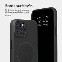 Accezz Coque Grip avec MagSafe Apple iPhone 14 - Noir