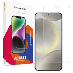 Accezz Protection d'écran en verre trempé Samsung Galaxy S25 / S24