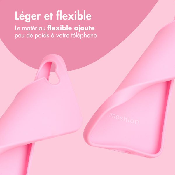 imoshion Coque Couleur Samsung Galaxy S23 - Bubblegum Pink
