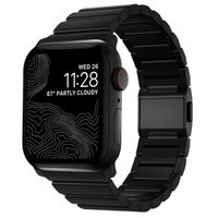 Nomad Bracelet à maillons en titane Apple Watch | 44/45/46/49 mm - Noir