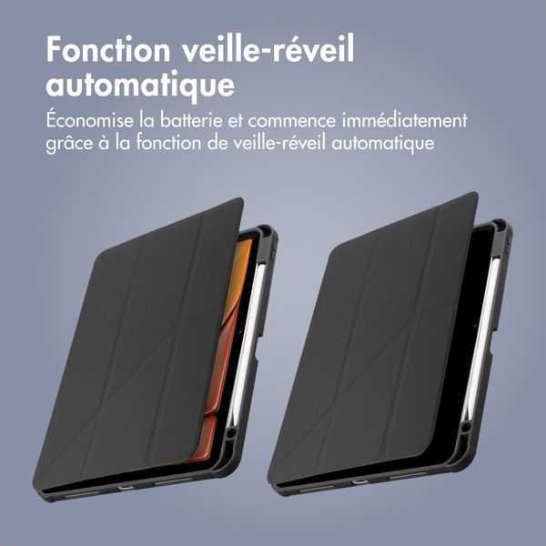 imoshion Coque tablette Origami Apple iPad Pro 11 (2025) M5 / (2024) M4 - Noir