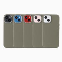 Accezz Coque arrière Mesh avec MagSafe Apple iPhone 14 / 13 - Gris foncé