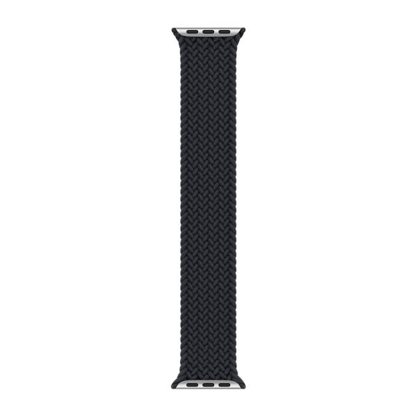 Apple Bracelet Solo tressé Apple Watch | 44/45/46/49 mm - Taille 12 - Charcoal