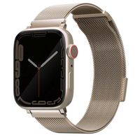 Uniq Bracelet Dante Mesh Milanese en acier Apple Watch | 44/45/46/49 mm - Starlight
