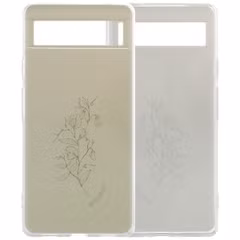 imoshion Coque Design Google Pixel 6a - Floral Green