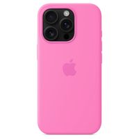Apple Coque en silicone MagSafe Apple iPhone 16 Pro - Peony Pink
