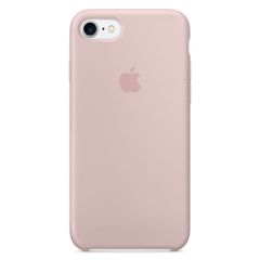 Apple Coque en silicone Apple iPhone SE (2022 / 2020) / 8 / 7 - Chalk Pink