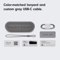 Beats Enceinte Bluetooth sans fil Pill x Kim Kardashian - Dark Gray