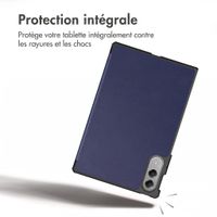 imoshion Coque tablette Trifold Lenovo Yoga Tab - Bleu foncé