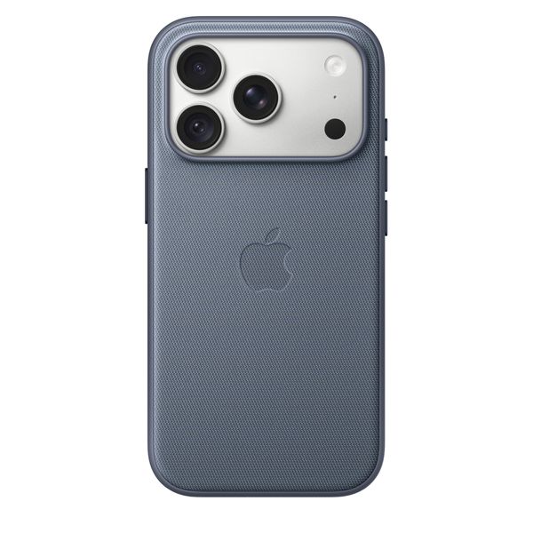 Apple Coque TechWoven avec MagSafe Apple iPhone 18 Pro - Chambray Blue