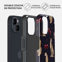 Burga Coque Tough MagSafe Apple iPhone 15 - Cougar