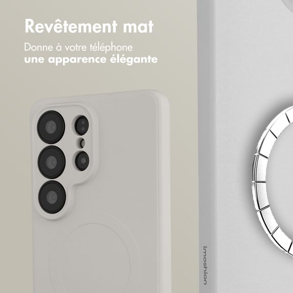 imoshion Coque Couleur avec MagSafe Samsung Galaxy S26 Ultra - Beige