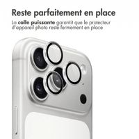 imoshion Lot de 2 protections d'objectif de caméra pour Apple iPhone 18 Pro / 18 Pro Max - Argent