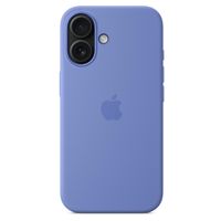 Apple Coque en silicone MagSafe Apple iPhone 16 - Periwinkle