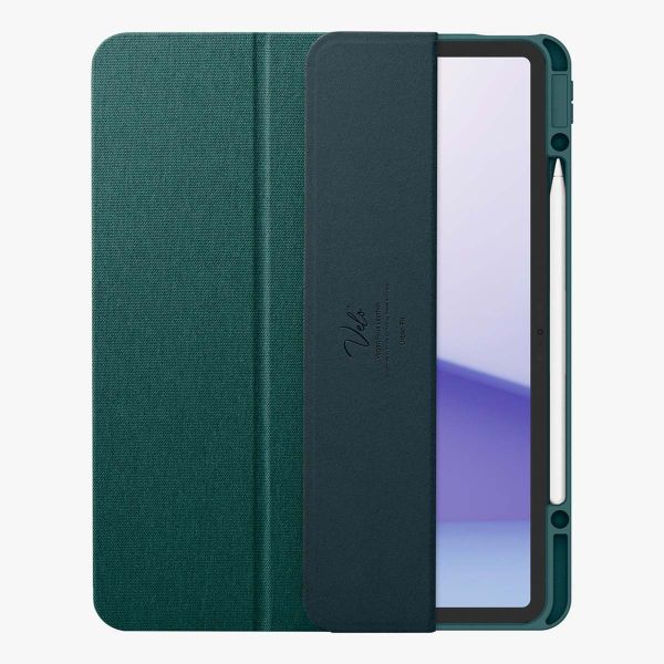 Spigen Coque tablette Urban Fit Apple iPad Air 11 pouces (2026) M4 / (2025) M3 / (2024) M2 / Air 5 (2022) / Air 4 (2020) - Midnight Green