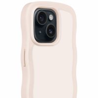 Holdit Coque Wavy Apple iPhone 17e / 16e / 15 / 14 / 13 - Light Beige