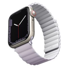 Uniq Bracelet Revix réversible Apple Watch | 38/40/41/42 mm - Lilac / White
