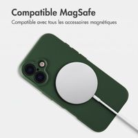 Accezz Coque Grip avec MagSafe Apple iPhone 16 - Vert foncé
