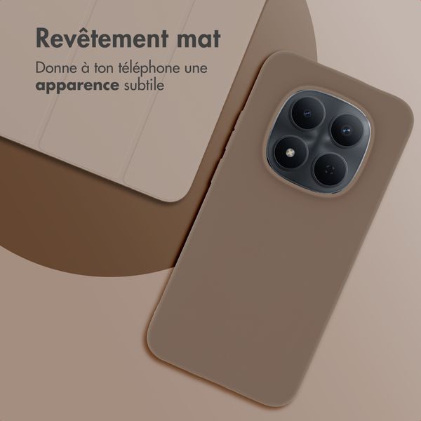 imoshion Coque Couleur Xiaomi Redmi Note 15 Pro (5G) - Marron