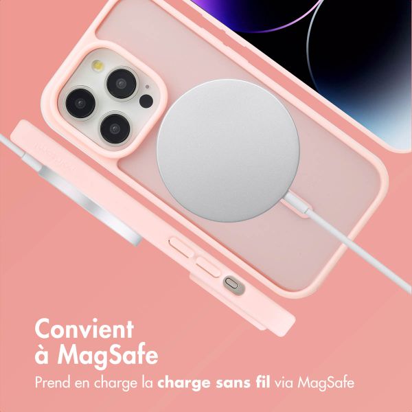 imoshion Coque Color Guard avec MagSafe Apple iPhone 14 Pro - Rose clair