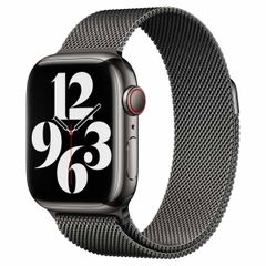 Apple Bracelet à boucle Milanais Apple Watch | 38/40/41/42 mm - Graphite