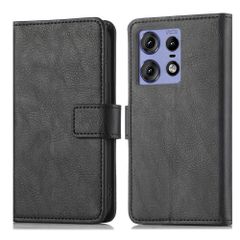 imoshion Étui de télephone portefeuille de luxe Motorola Edge 50 Pro - Noir