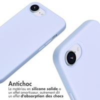 imoshion Coque en silicone avec cordon Apple iPhone 17e / 16e - Violet