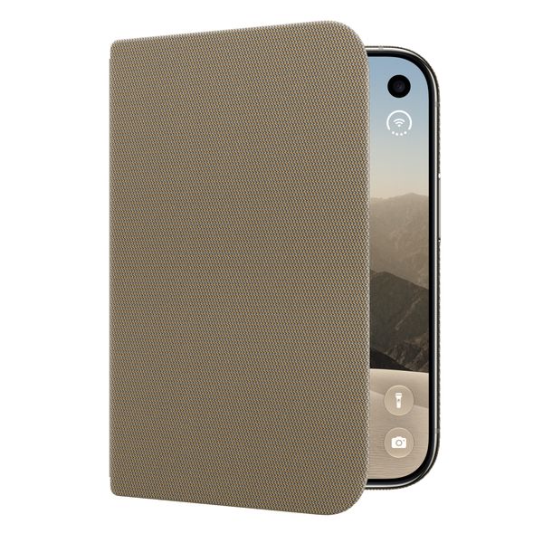 Apple Folio avec support Apple iPhone Duo - Taupe