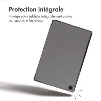 imoshion Coque tablette Trifold Samsung Galaxy Tab A9 Plus - Gris