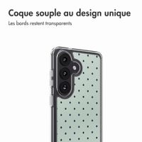imoshion Coque Design Samsung Galaxy A55 - Polka Dot Mintgroen