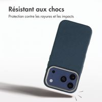 Accezz Coque arrière Mesh avec MagSafe Apple iPhone 17 Pro Max - Bleu foncé