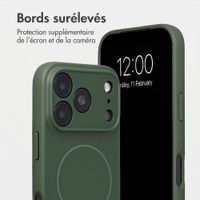 Accezz Coque Grip avec MagSafe Apple iPhone 18 Pro / 17 Pro - Vert foncé