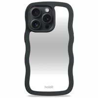 Holdit Coque Wavy Apple iPhone 15 Pro - Black / Mirror
