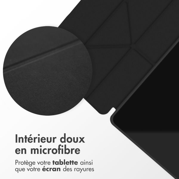 imoshion Coque tablette Origami Samsung Galaxy Tab S6 Lite (2020/2022/2024)  - Noir