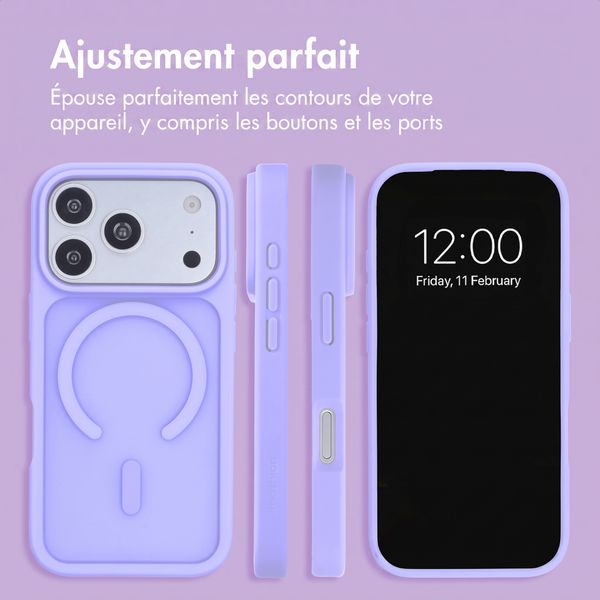 imoshion Coque Color Guard avec MagSafe Apple iPhone 18 Pro / 17 Pro - Lilas