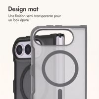 imoshion Coque Color Guard avec MagSafe Apple iPhone Duo - Gris