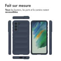 imoshion EasyGrip Backcover Samsung Galaxy S21 FE - Bleu foncé