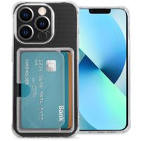 imoshion Coque silicone avec porte-cartes Apple iPhone 13 Mini - Transparent