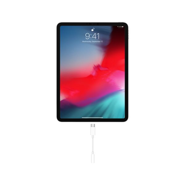 Apple Adaptateur de connexion audio USB-C vers Jack 3,5 mm (AUX) - Blanc