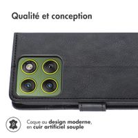 imoshion Étui de télephone portefeuille de luxe Motorola Edge 70 - Noir