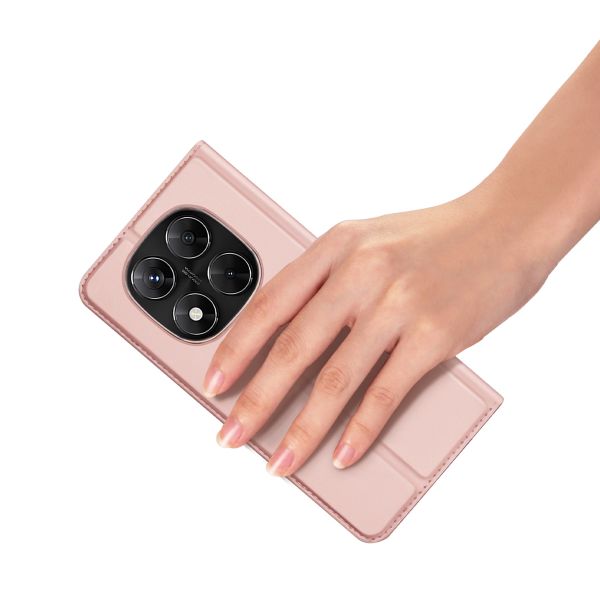 Dux Ducis Étui portefeuille souple et fin Xiaomi Redmi Note 14 Pro (5G) - Noir