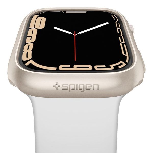 Spigen Coque Thin Fit™ Apple Watch 7 / 8 / 9 - 41 mm - Argent