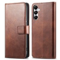 imoshion Étui de télephone portefeuille de luxe Samsung Galaxy A17 (5G) / (4G) - Marron foncé