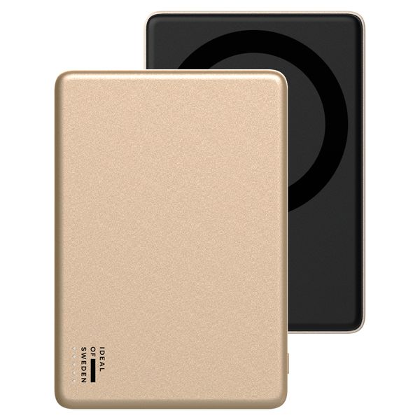 iDeal of Sweden MagSafe Powerbank Slim 5.000 mAh - Batterie externe sans fil - Gold