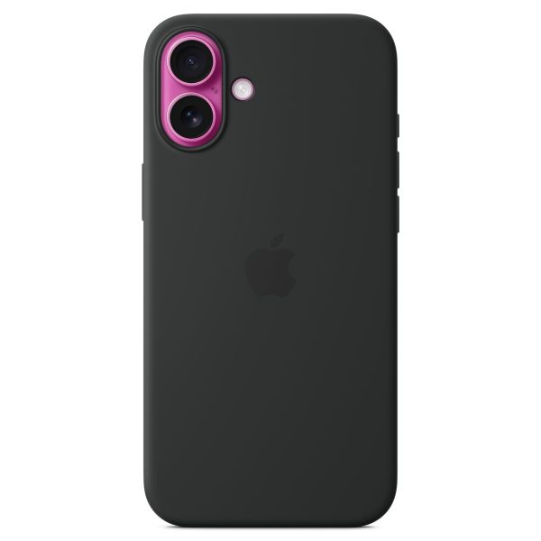Apple Coque en silicone MagSafe Apple iPhone 16 Plus - Black