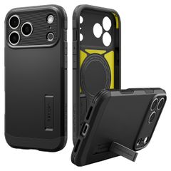 Spigen Coque Tough Armor MagSafe Apple iPhone 18 Pro Max / 17 Pro Max - Black