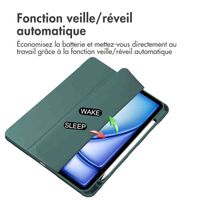 imoshion Coque tablette rigide Trifold Apple iPad Air 13 pouces (2026) M4 / (2025) M3 / (2024) M2 - Vert